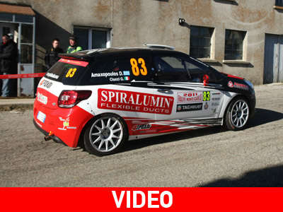 Η προσπάθεια του Δημήτρη Αμαξόπουλου στο ράλι Μόντε Κάρλο